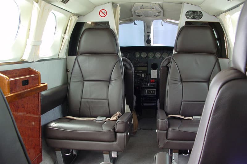 Interior — forward cabin